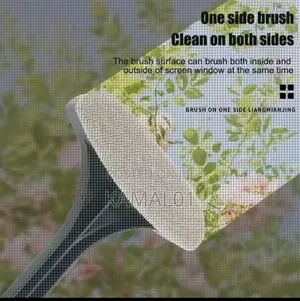 Realisticm 2 in 1 Window Screen Cleaner,Cleaner Brush
