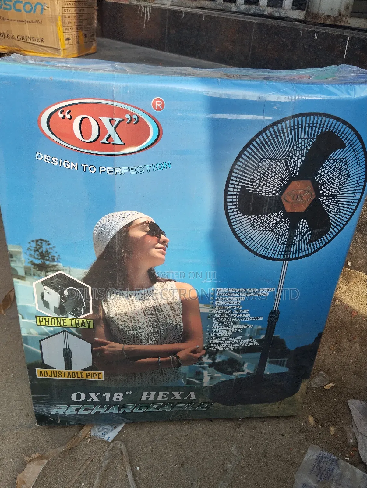 Ox 18" Rechargeable Standing 18"