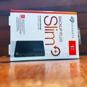 Photo - Seagate 1tb Slim External Hard Drive
