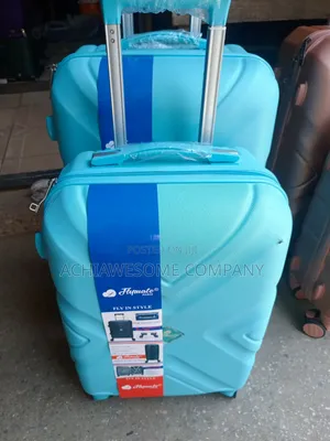 Hard Shell Unbreakable Rubber Luggage 20" and 24"