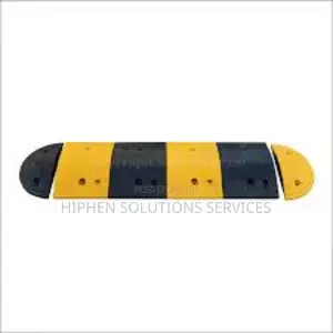 Speed Bump Kits 75mm High (5mph) Black & Yellow Heavy Duty