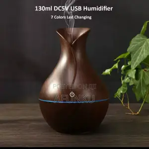 Wood Grain Vase Humidifier