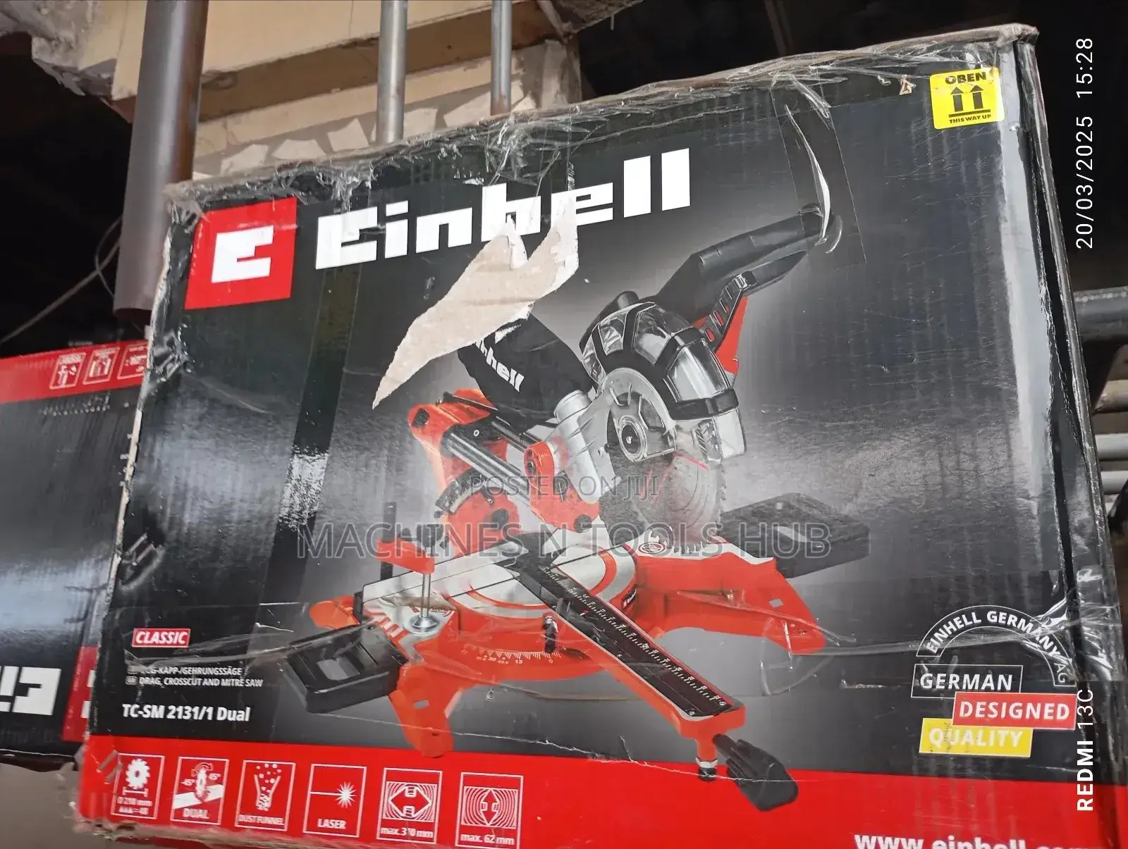 Einhell 8inchs Sliding Mitre Saw