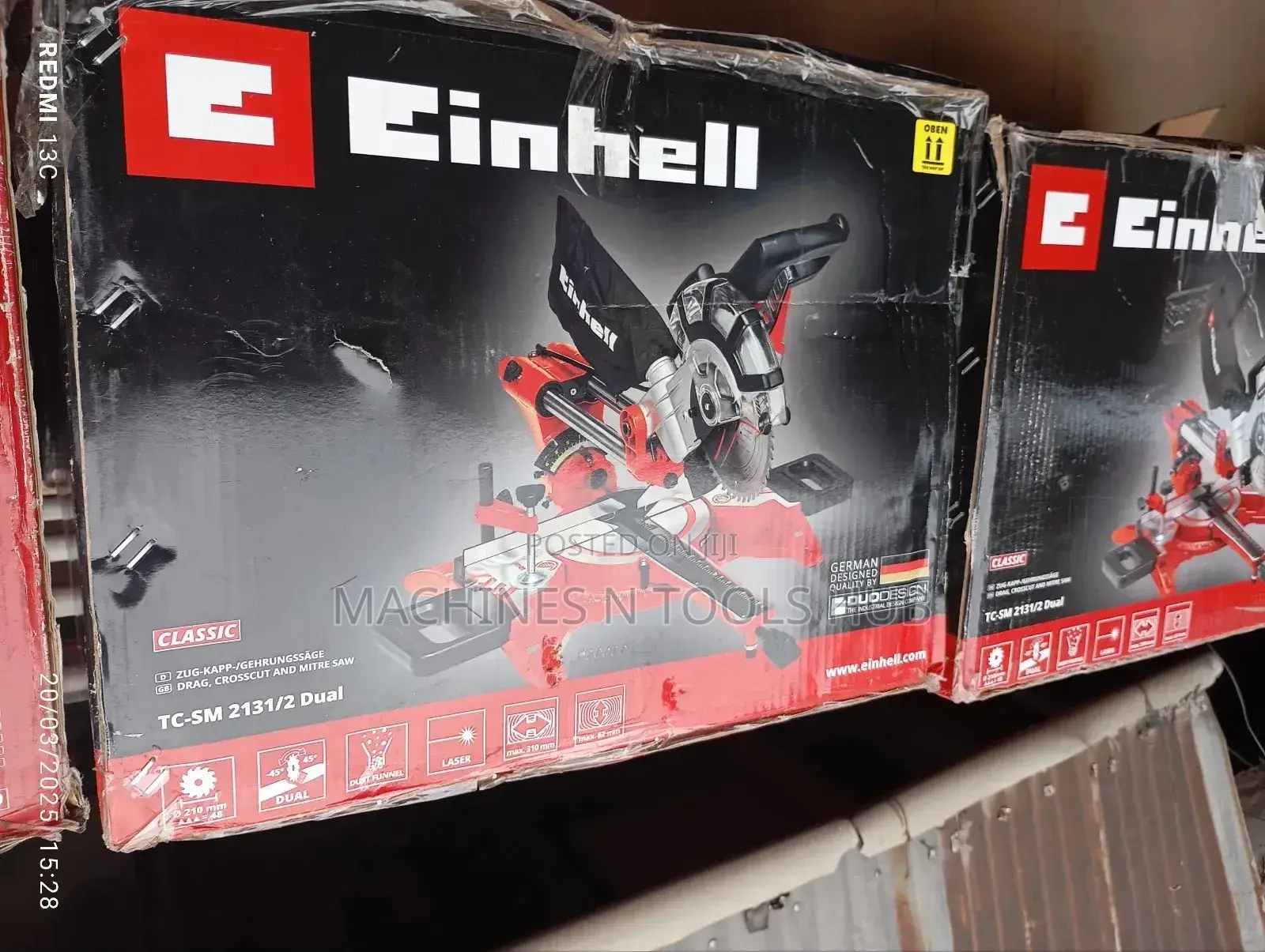 Einhell 8inchs Sliding Mitre Saw