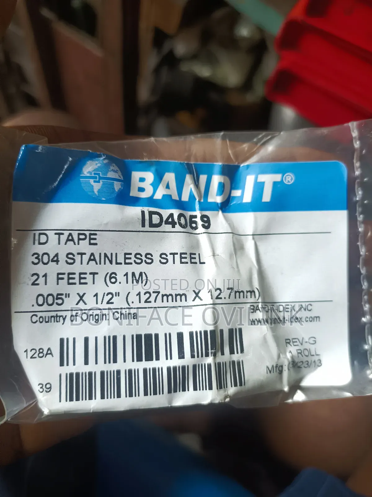 Band-It ID4059 ID Tape