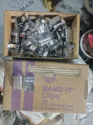 Band It Clips 1⁄2" Stainless Steel