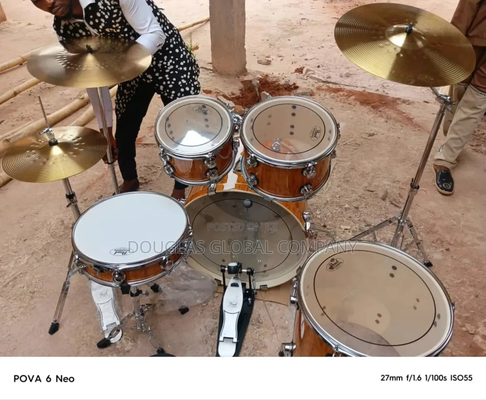 Pearl Road Show Drum Set 5set