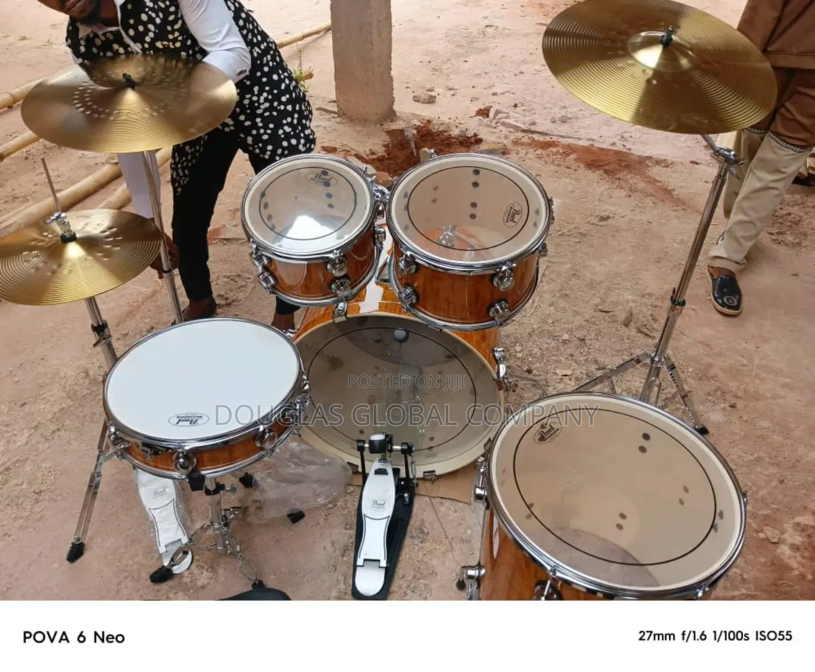 Pearl Road Show Drum Set 5set