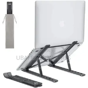 Folding Storage Bracket Adjustable Laptop and Tablet Stand