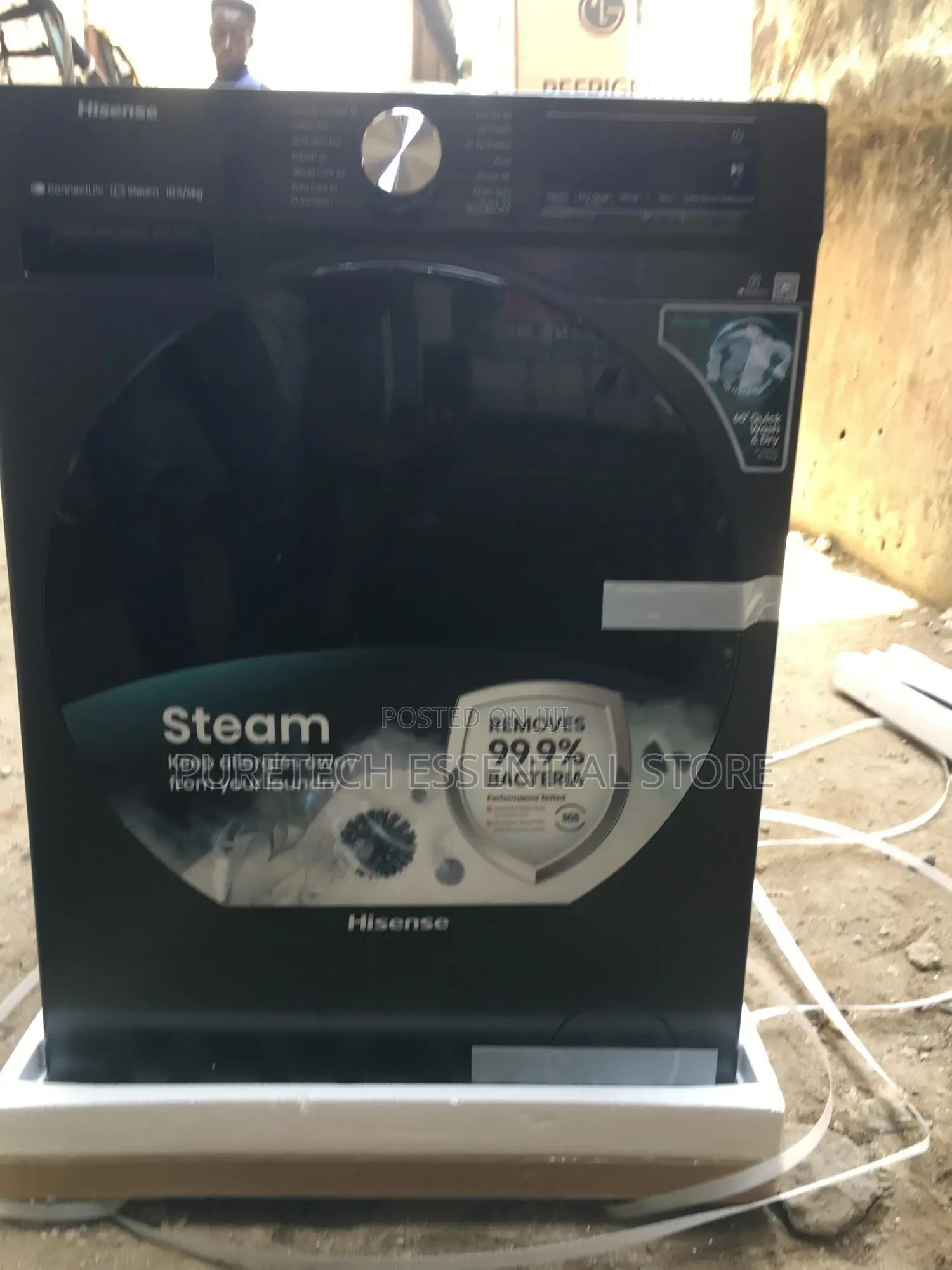 New Hisense 10.5kg Automatic Front Load Washer Dryer