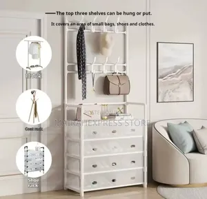 Dustproof Shoe and Hat Hanger