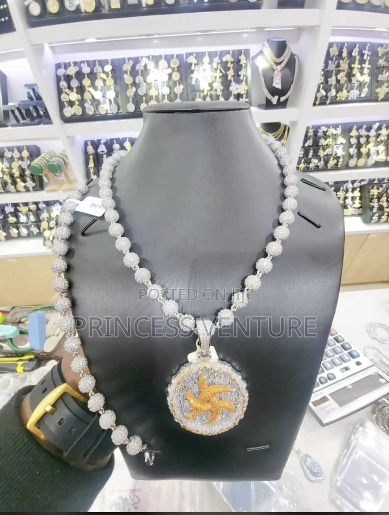 Mens Diamond Neck Chain