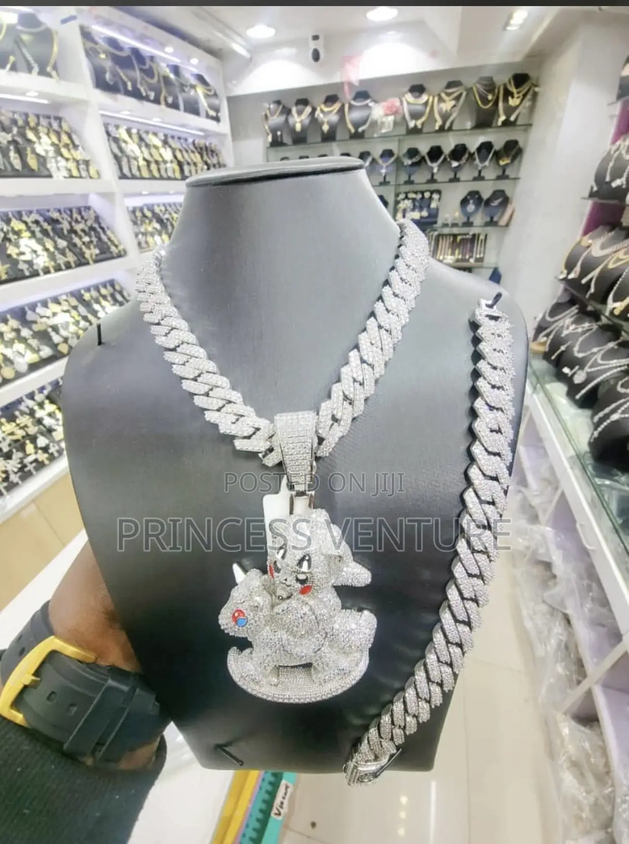 Mens Diamond Neck Chain