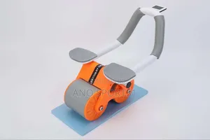 Automatic Rebound Ab Roller With Elbow Support