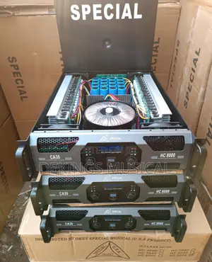 Special Hc-9000 Watts Heavy Duty Powered Amplifier Ca-30