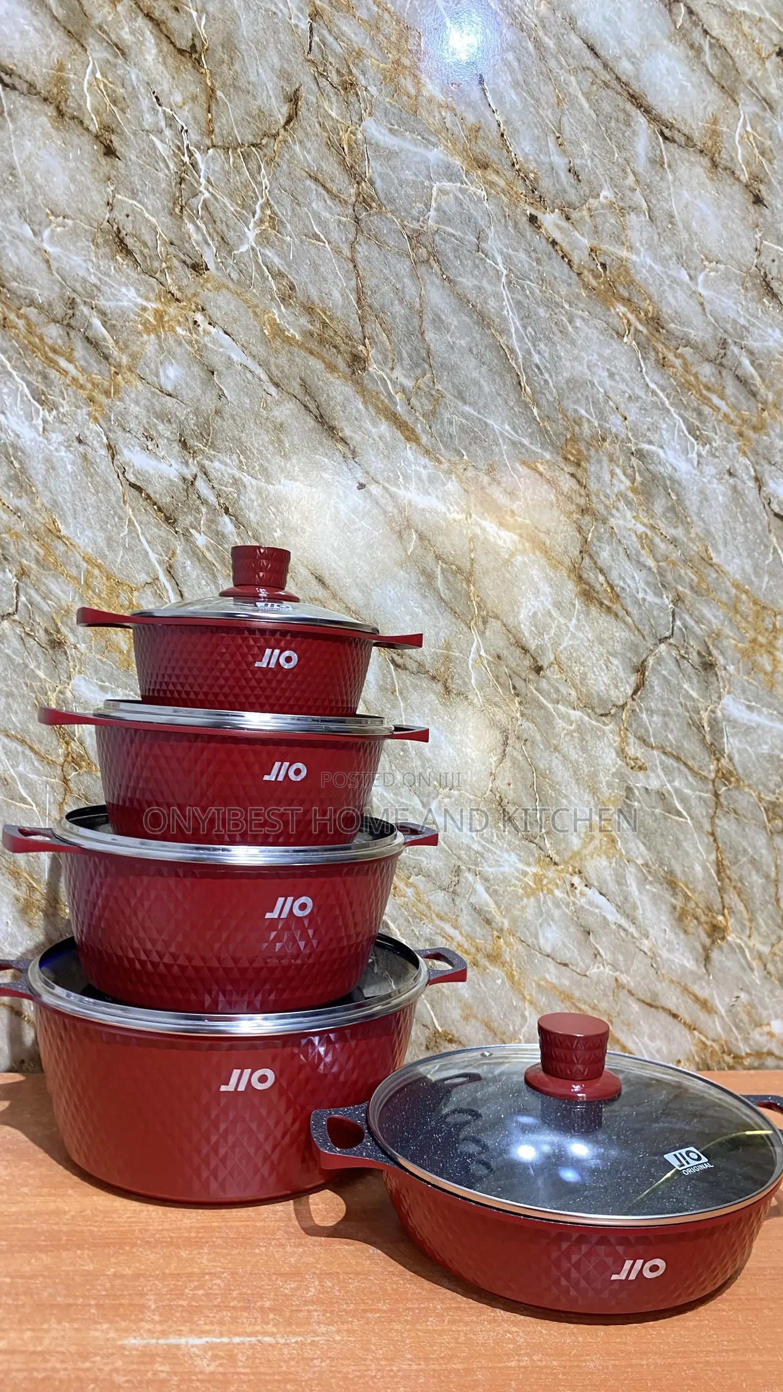 10pcs Jio Granite Coating Cookware