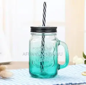 Colorful Cup Cover Cap Drink Glass