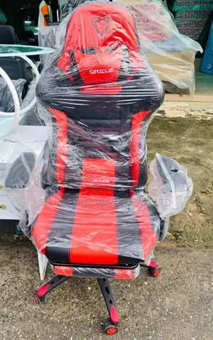Furgle Computer Racing Gaming Ergonomic Chair + Footrest