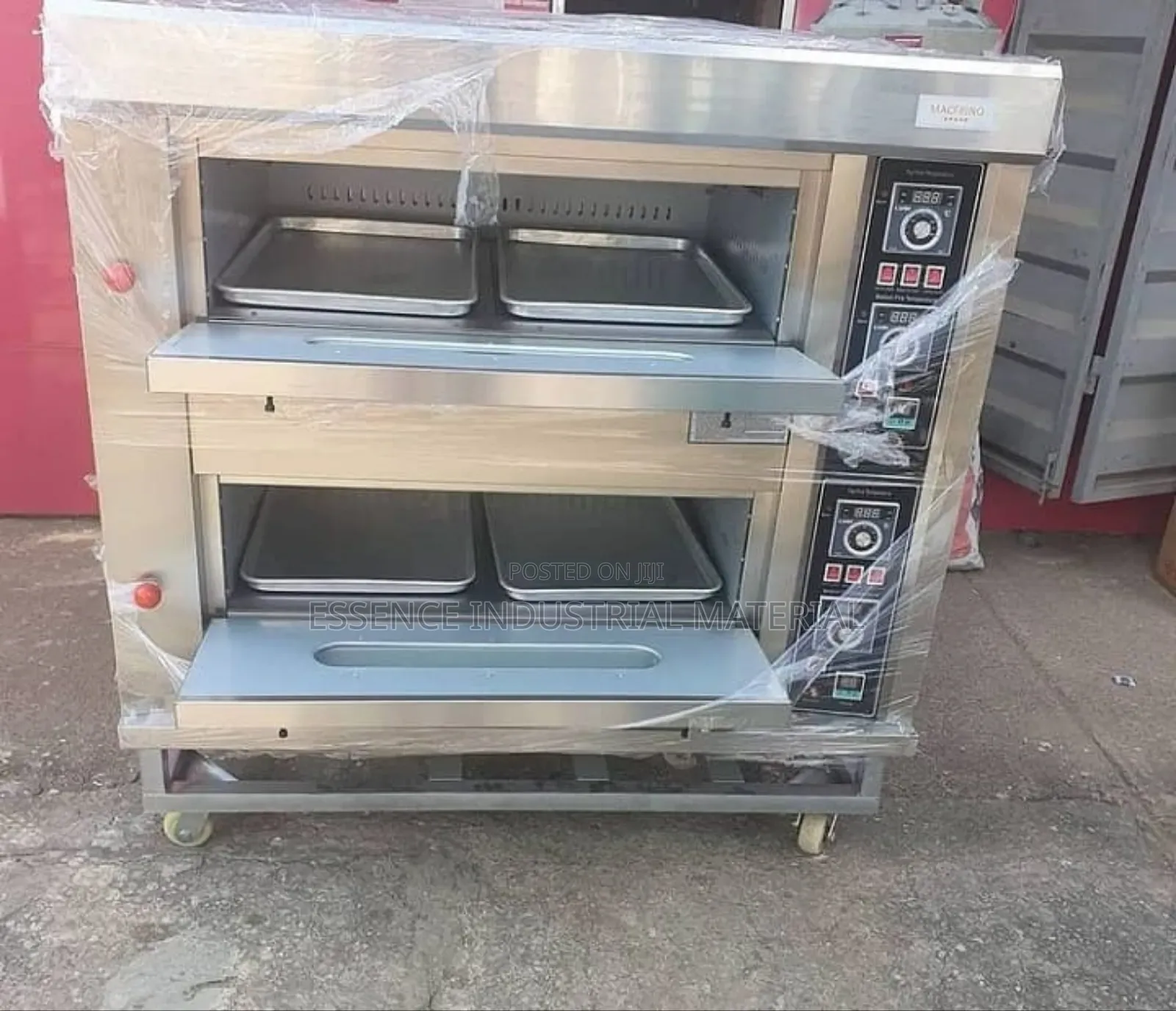Hot Sales 4trays Gas Oven Double Deck