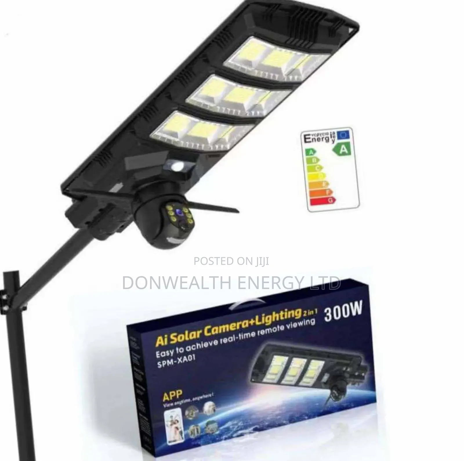 Solar Street Light With CCTV