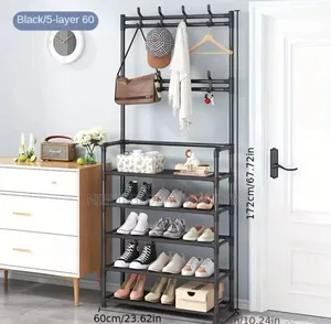 Simple Coat Rack With Shoe Rack