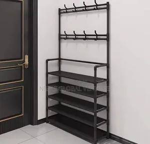 Simple Coat Rack With Shoe Rack