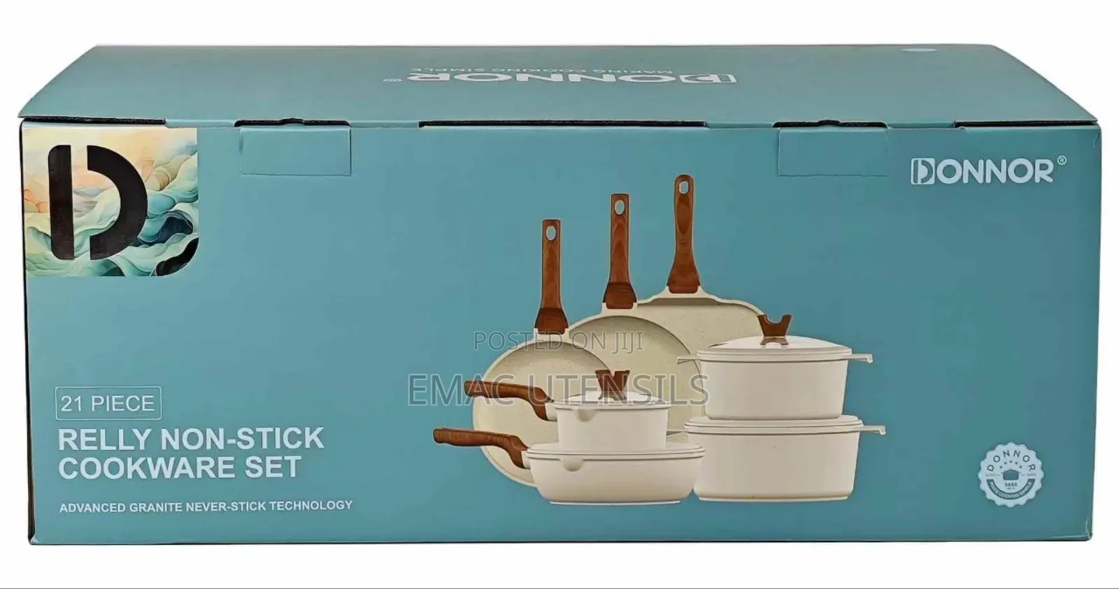 Original 21 Pieces Donnor Cookware