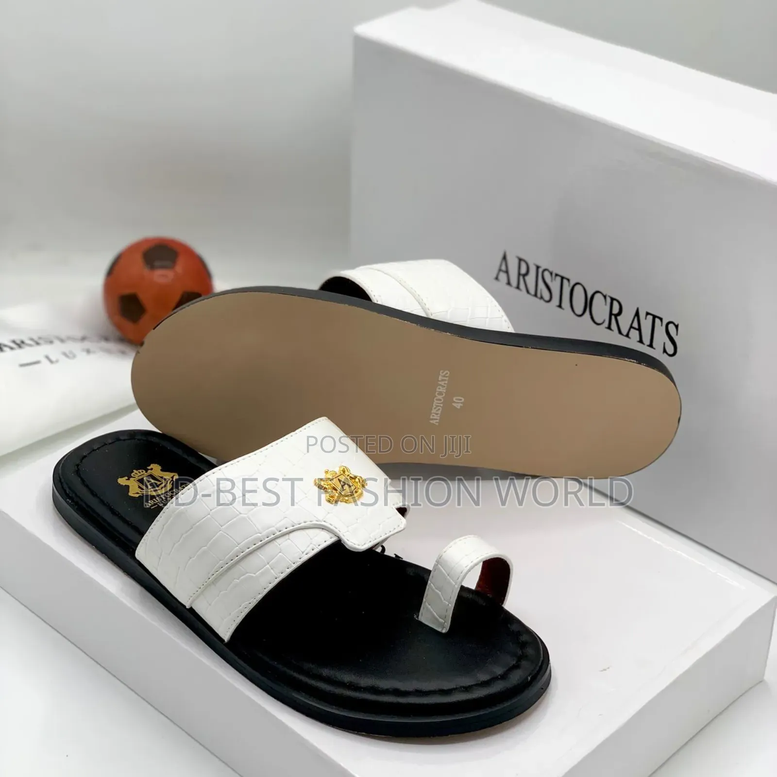 Aristocrats Leather Slippers