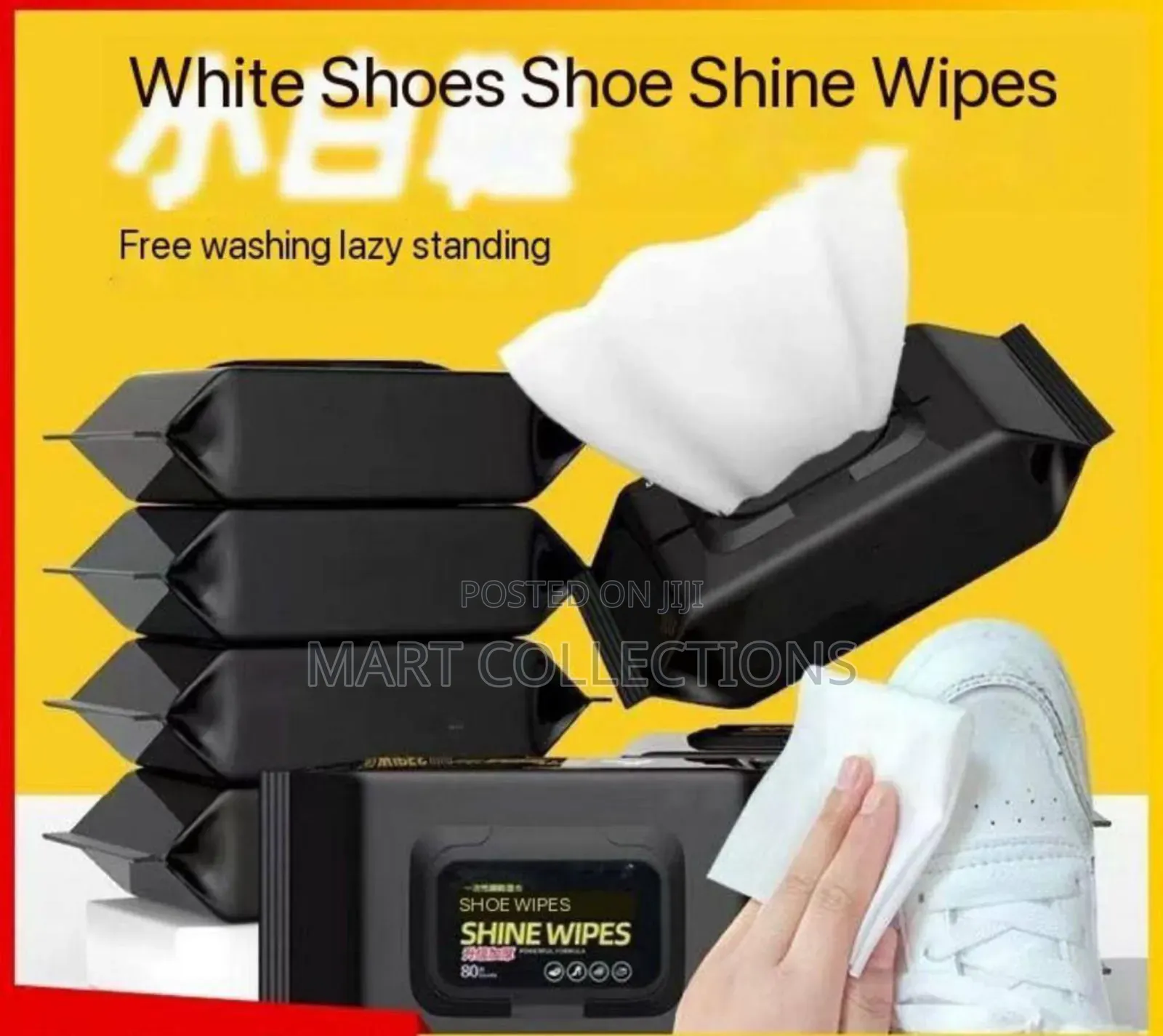 80pcs Shoe Wipes