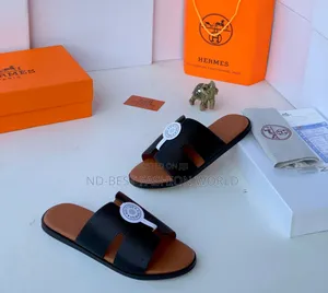 Pure Leather Hermes Slippers