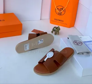 Pure Leather Hermes Slippers