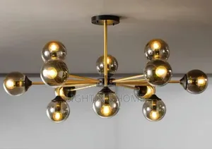 Nodic Chandelier By 12 Glass Light