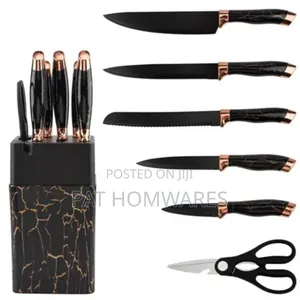 7 Pieces Kitchen Knife Set