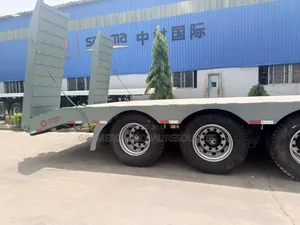 Brand New Semi Trailer Low Bed 60 Tons 3 Axle Available