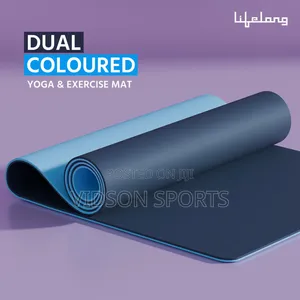 Dual- Color Yoga and Exercise Mat