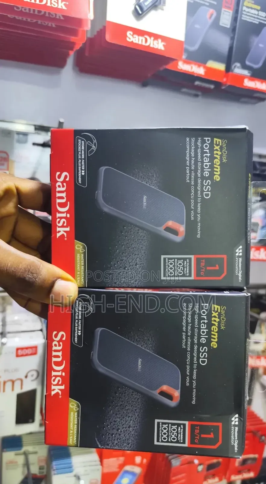 Sandisk Extreme 1tb Portable SSD 1050mbps