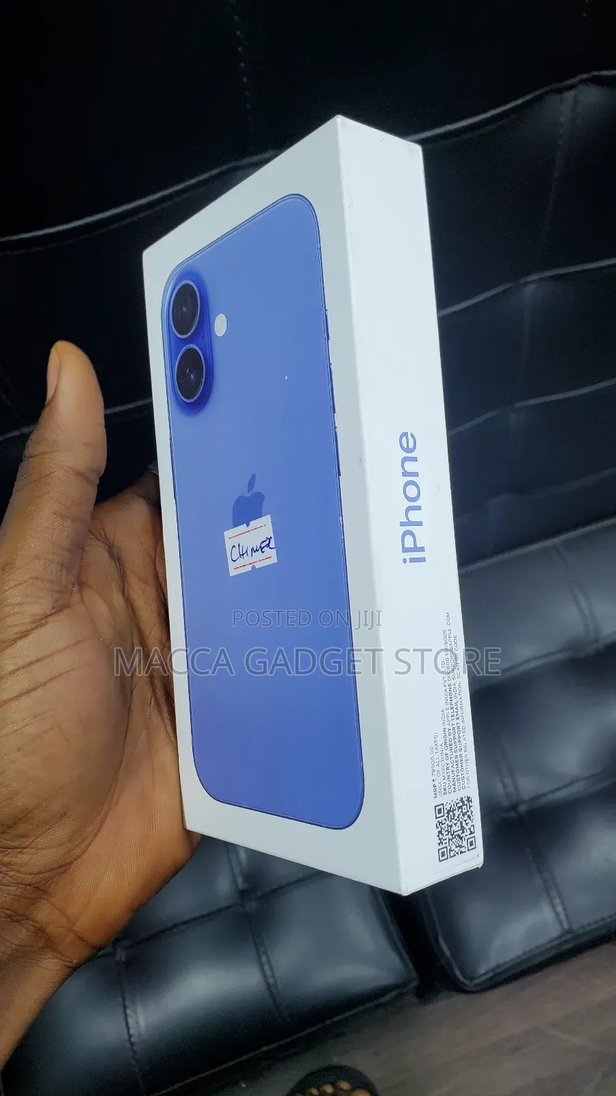 New Apple iPhone 16 128 GB Blue