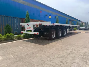 Brand New Flat Bed Semi-Trailer for Container