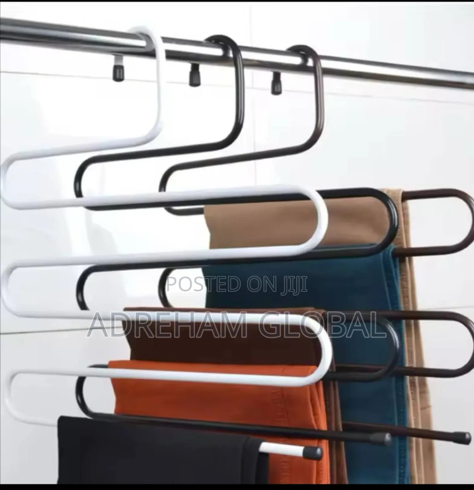 Layers S-Shaped Pants Hangermultifunctional Pants/Scarf Rack