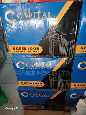Capital 100ah Dry Cell Battery in Stock Now