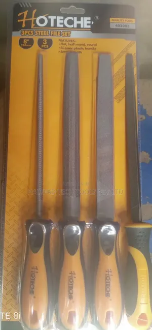 4 PCS Steel File Set