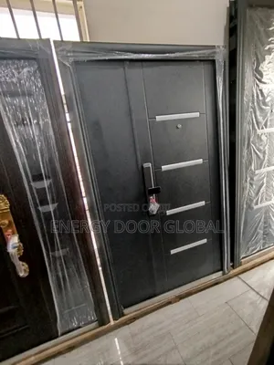 Dark Mable German Steel 3ft External Security Door