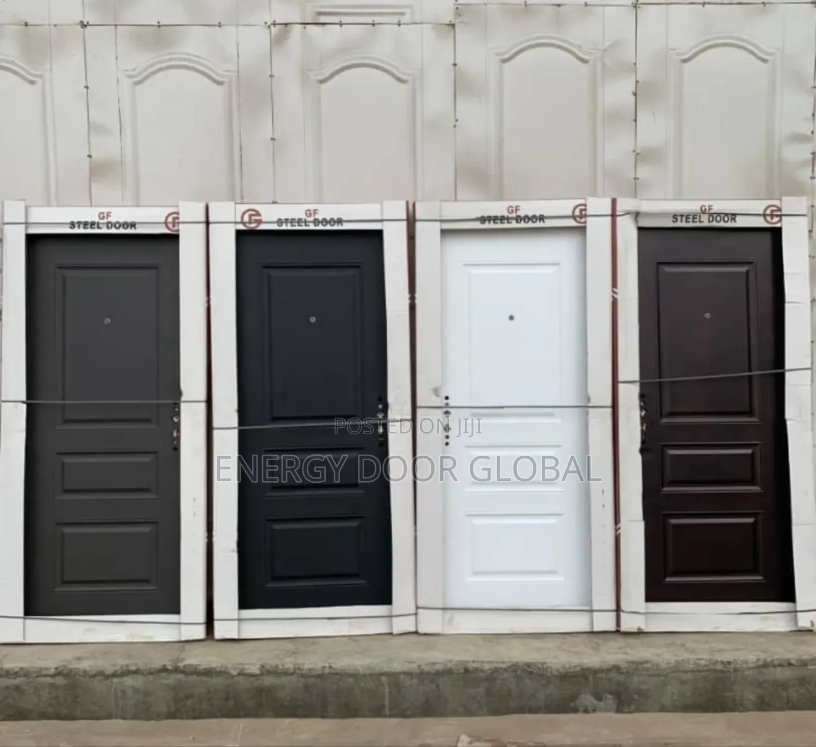 3 Panel Multi-Colour Magnificent 3ft Security Room Door
