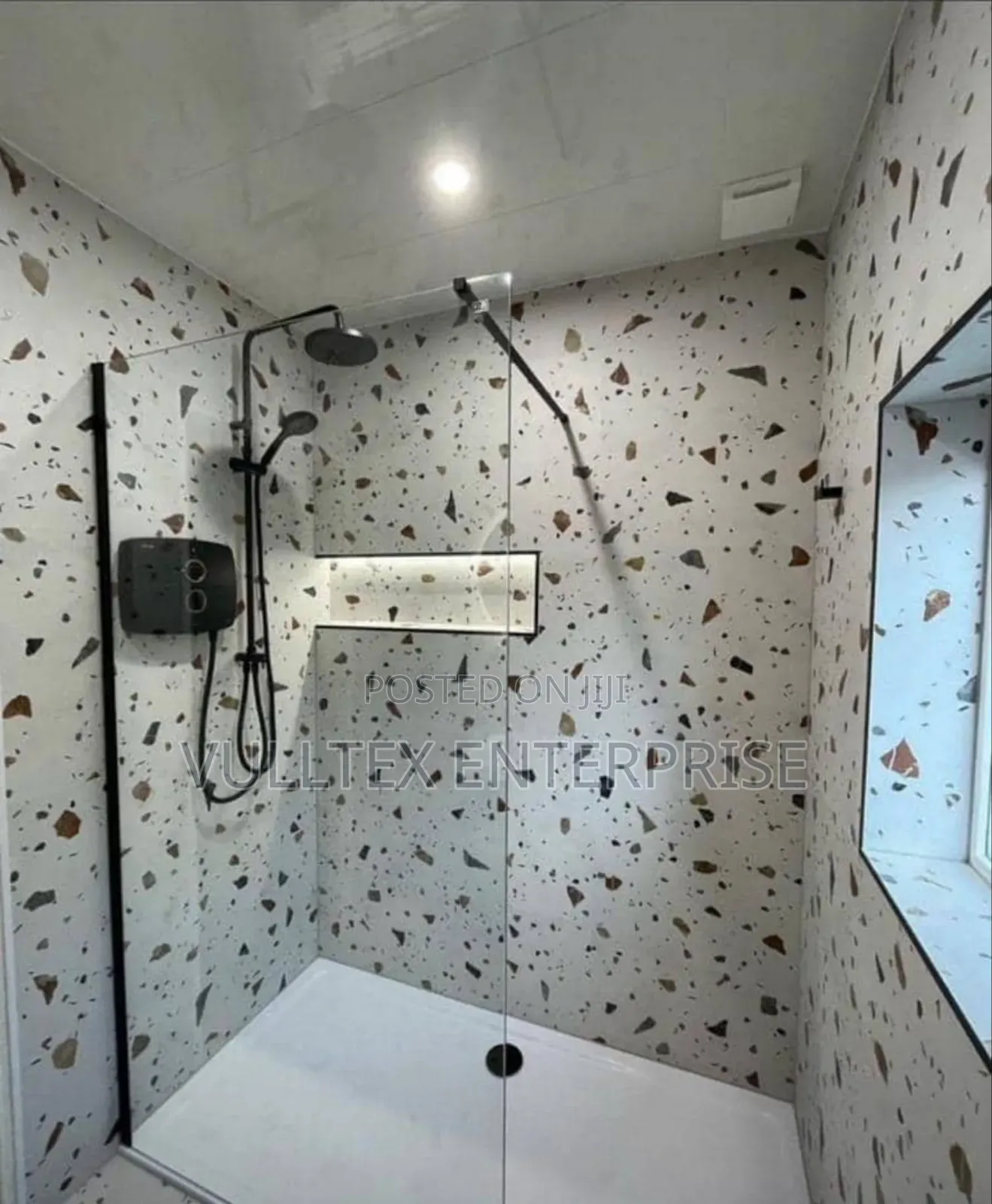Half Glass Bath Cubicle
