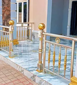 Stainless With Gold Material