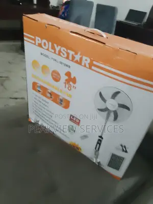 Best Deal! Polystar 18'' Solar Fan - Limited Stock Available