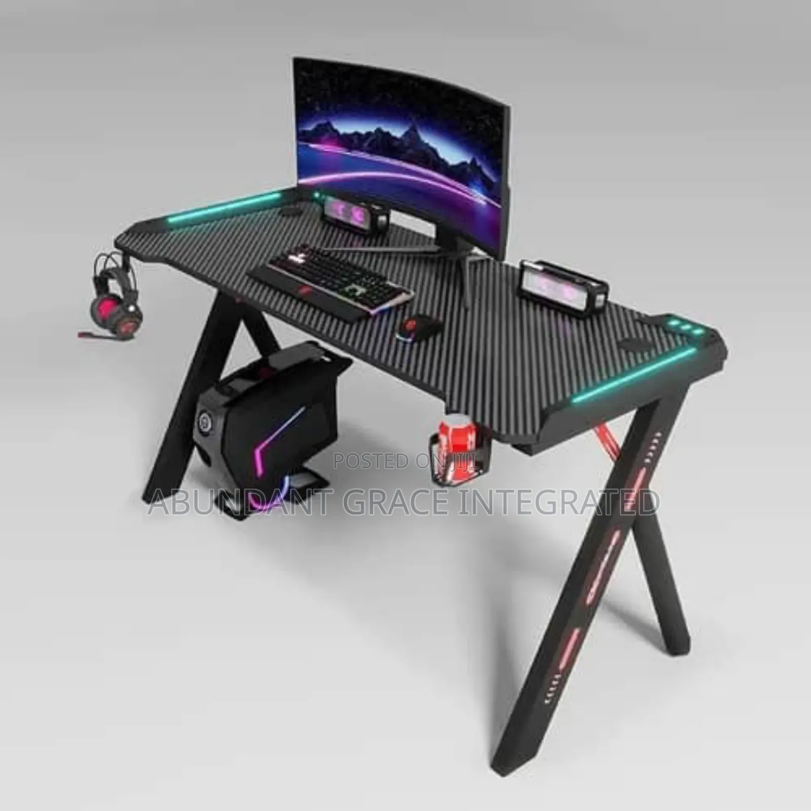 Game Table With RGB Lights.