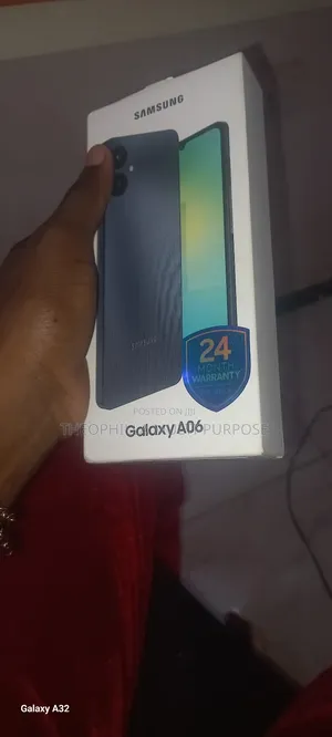 New Samsung Galaxy A06 128 GB Black
