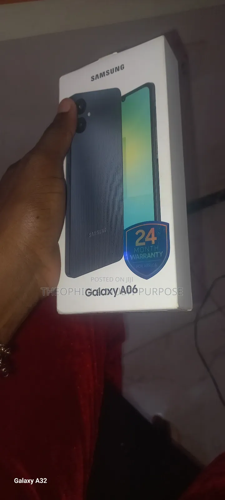 New Samsung Galaxy A06 128 GB Black