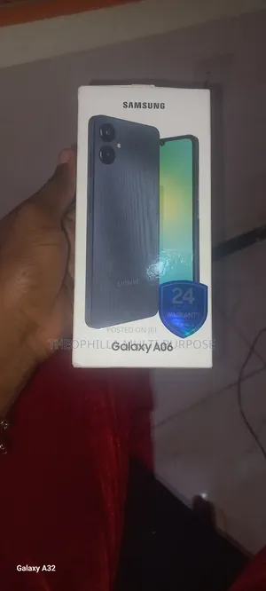 New Samsung Galaxy A06 128 GB Black